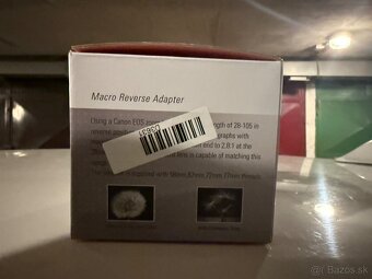 Adaptér Micnova pre automatické zaostrovanie a makrofoto - 3