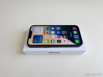 APPLE IPHONE 13 128GB MIDNIGHT,ZDRAVIE BATERKY 100% - 3