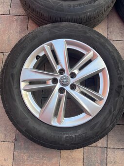 Orig. hliníkové disky Opel R17, 5x108 - 3