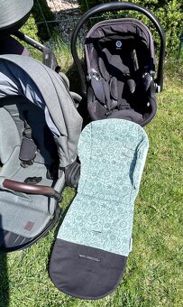 Úžasný kočiar Roan Bloom dark green + vajíčko ZDARMA - 3