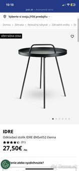 Nabytok zostava na terasu / balkon zn. Jysk - 3