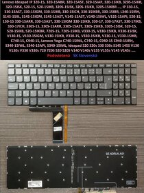 SK Klavesnice Lenovo 320-15, 320-15ABR; 330-15// Y520 Y720 - 3