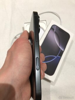 iPhone 16 Pro 128GB Čierny TOP stav - 3