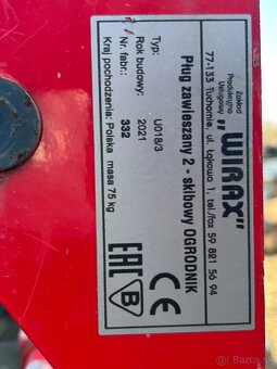 Predám dvojak pluh ako nový - 3