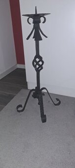 Kovane železne svietniky - 3