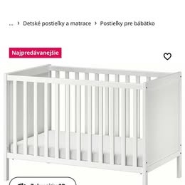 Posteľ IKEA nastaviteľná s roštom, matracom, plachtami - 3