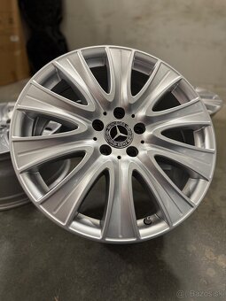 Hliníkové disky 5x112 R18 Mercedes Benz S W222 - Dvojrozmer - 3