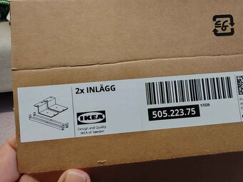 Komponenty k nábytku Ikea - Alex, Kallax - 3