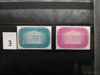 Poštové známky č.814 - 20 ks sérií OSN - NEW YORK - 3