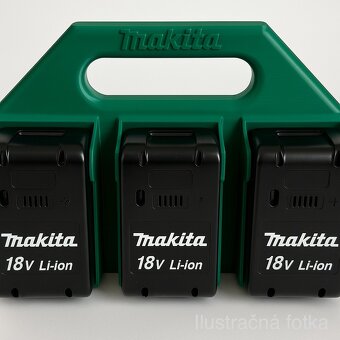 Držiak / nosič / organizér pre baterky Makita 18V - 3