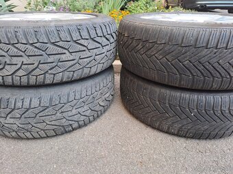 215/55/R17 Zimne - 5x112 - elektróny škoda Ronal - 3