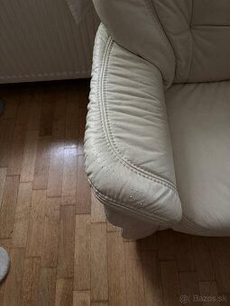 Darujem koženú sedačku za odvoz - 3