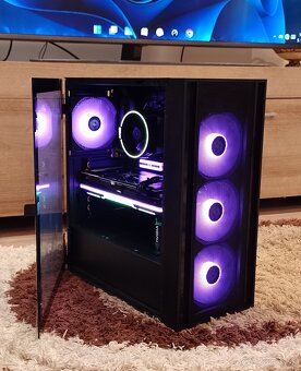 Herný PC s RTX 2070 Super 8GB-OC+Ryzen 5+32GB RAM+NVMe+ARGB - 3