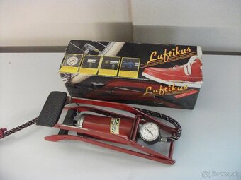 Retro nožná pumpa(hustilka). - 3