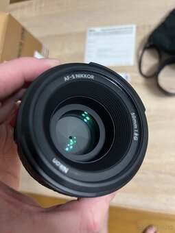 Nikon nikkor 50mm f1.8 G objektív - 3