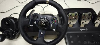 Predám volant Logitech G920 komplet plus páka - 3