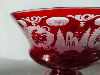 Nástolník vínový skleněný - 3