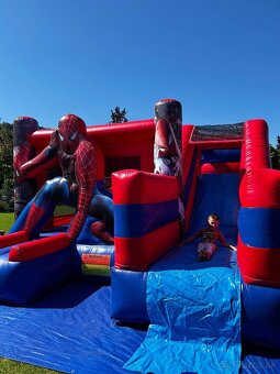 Nafukovací Hrad Spiderman 5x5x3 - 3