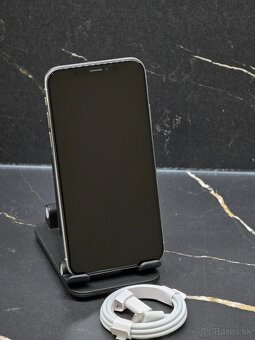 Apple iPhone X 64GB Silver 100% bat./stav - 3