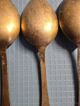 Strieborné lyžičky 6ks 875/1000 - 3