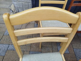 Jedálenské stoličky 7+1 predám. - 3