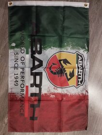 Vlajky Fiat Abarth, 4 druhy - 3