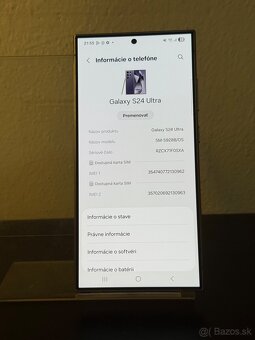 Predám Samsung Galaxy S24 Ultra 12GB Rám 256GB Fialový Titan - 3