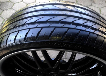 letné pneu R20 225/30, takmer NOVÉ, (+ alu R20 5x100) - 3