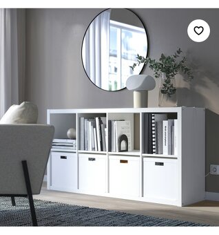 Kallax polica+boxy - 3