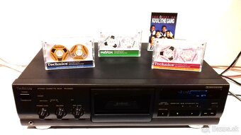 HX PRO 3-hlavovy kazetovy deck TECHNICS RS-BX601 JAPAN, AK45 - 3