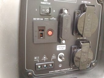 Elektrocentrála (generátor) Zipper ZISTE2000IV - 3