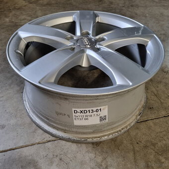 Hliníkové Audi disky 5x112 R18 7,5J ET37 - 3