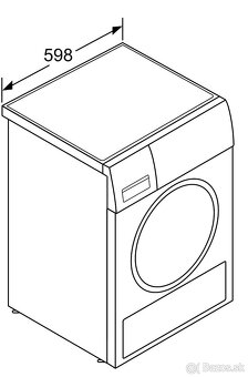 Predám sušičku SIEMENS WT45H202CS iQ300 - 3