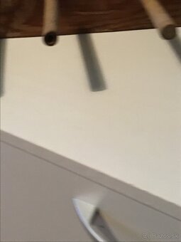 STARý DREVENý VEšIAK DLžKA 55CM - 3