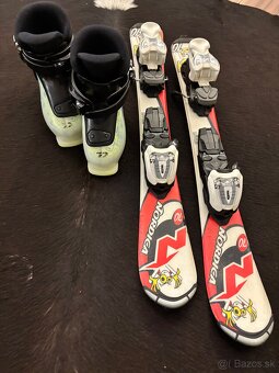 Detské lyže Nordica a lyžiarky - 3
