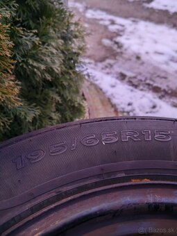 195/65 R15 letné 5x100 R15 sada - 3