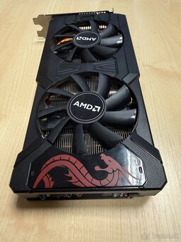 AMD RADEON RX570 Red DRAGON 8GB DDR5 - 3