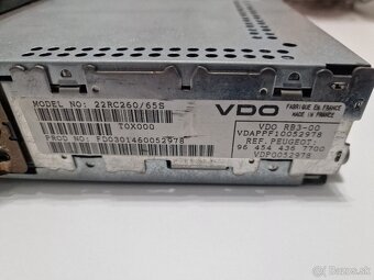 Autorádio z Peugeot 206 - 3