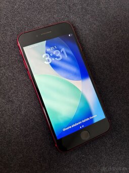 Iphone SE 2020 64GB red - 100% bateria - 3
