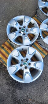 Predám originál ALU disky Škoda 5x100 - 3