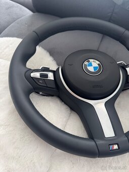 Predám BMW volant Mpacket F10/F01 s pádlami - 3