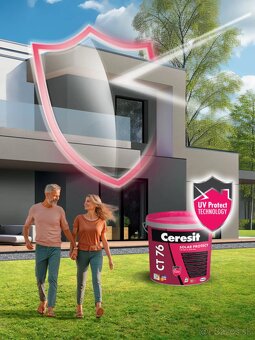 Fasádna omietka Ceresit CT 76 - 3