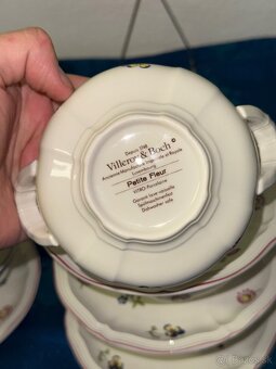 Villeroy Boch Petite Fleur bujonkovy servis na polievku - 3