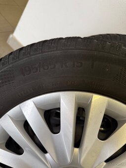 Zimná sada CONTINENTAL 195/65 R15 - 3