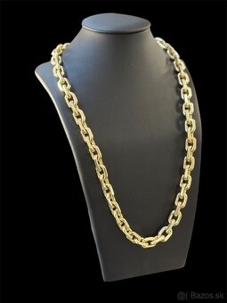 Zlatá reťaz - retiazka Pilka, 14k zlato 585 - 3