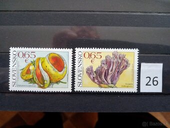 Poštové známky č.486 - SLOVENSKO - II. - 17 ks sérií - 3