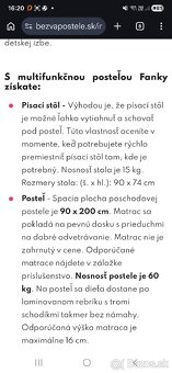 Multifunkčná postel Fanky - 3