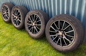 Predám 17´´ALU OZ 5x108 Letné pneu.Michelin 235/50 R17 - 3