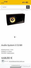 Subwoofer Audio system x12 + zosilovač Audio system Co-650.1 - 3