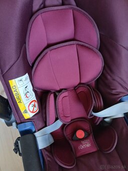 Detské vajíčko Britax Romer BabySafe Isize Burgundy - 3